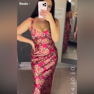 Wild fable, Rose, maxi dress Medium NWT